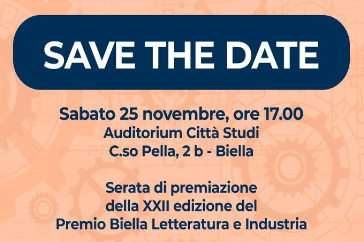 PREMIO BIELLA LETTERATURA E INDUSTRIA 2023