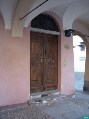 Ristorante Piazzo Biella - Dettaglio del portico