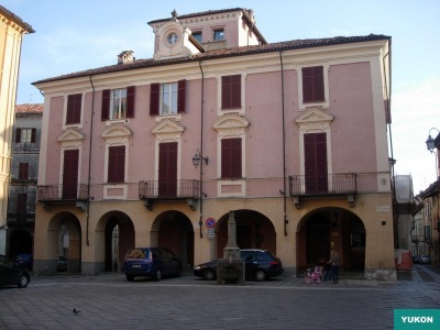 Vista esterna Appartamenti Piazzo biella piazza della cisterna