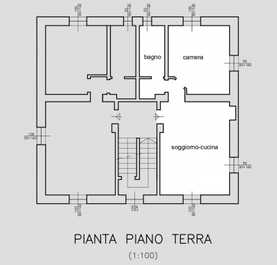 Yukon - Planimetria Appartamento 1 - PIANO TERRA